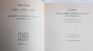 ERANOS YEARBOOK) 1993 - 1994 - 1995 (I Ching - The classic chinese Oracle of Change)