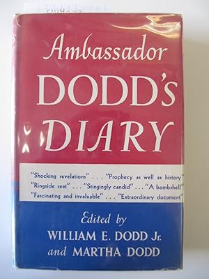 Ambassador Dodd's Diary | 1933-1938