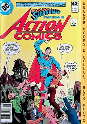Superman's Action Comics Vol. 42 No. 499 (#499), September, 1979 DC Comics