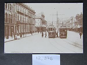 Lambton Quay, Wellington, NZ - limited edition (44 of 100) postcard