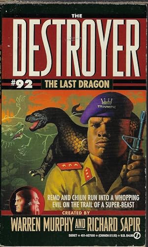 THE LAST DRAGON: The Destroyer No. 92