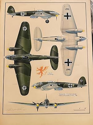 German Heinkel fighter plane