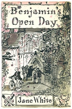 Dustjacket design for 'Benjamin's Open Day' by Jane White.