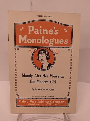 Pain's Monologues: Mandy Airs Her Views on the Modern Girl