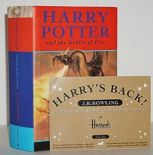 HARRY POTTER AND THE GOBLET OF FIRE (Signed)
