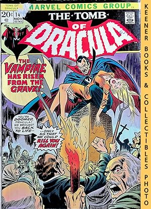 The Tomb Of Dracula Vol. 1 No. 14 (#14), November, 1973 Marvel Comics