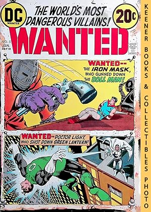 Wanted, The World's Most Dangerous Villains! Vol. 2 No. 5 (#5), January 1973 DC Comics