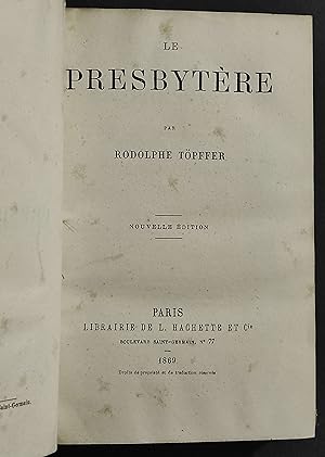 Le Presbytere - R. Topffer - Ed. Hachette - 1869