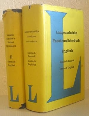 Langenscheidt's Pocket Dictionary of the English and German Languages - 2 Volumes