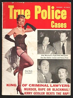 True Police Cases 2/1955-sadistic juvenile deviltry cult-Robert Mitchum's fight With Mary Jane -S...