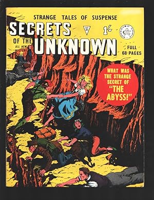 Secrets of the Unknown #31 1960's-Jack Kirby-Steve Ditko & Don Heck horror & sci-fi tales-VG