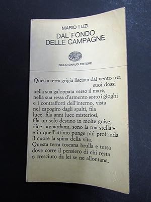 Luzi Mario. Dal fondo delle campagne. Einaudi. 1965-I