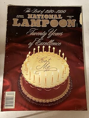 National Lampoon December 1990- Twenty Years of Excellence