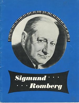 An Evening with Sigmund Romberg and his concert Orchestra. Season 1950 concert