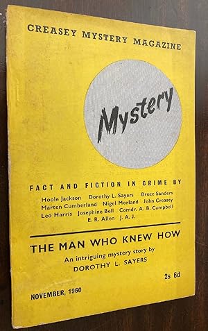 John Creasey Mystery Magazine November 1960 Volume IV No. 2