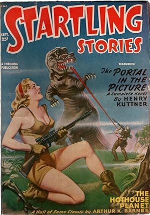 Startling Stories, September, 1949. Featuring The Portal In The Picture, A complete Novel by Henr...