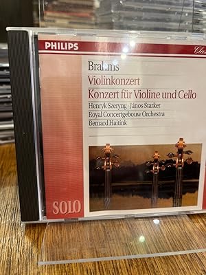 Brahms Violinkonzert/Doppelkonzert. Violinkonzert D-dur op. 77; Konzert für Violine und Violoncel...