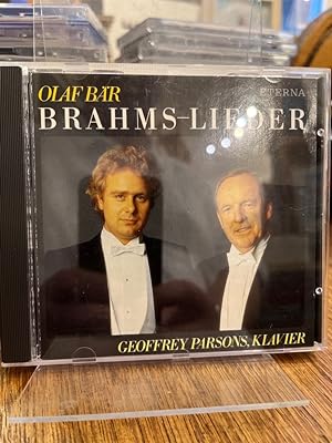 Johannes Brahms: Brahms-Lieder. Olaf Bär, Bariton; Geoffrey Parsons, Klavier. Eterna 329233