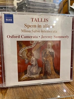 Tallis: Spem in Alium / Salve Intemerata. Oxford Camerata, Jeremy Summerly.