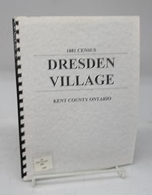 1881 Census, Dresden Village, Kent County, Ontario