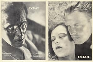 Extase. Filmprogramma 20-26 October 1933.