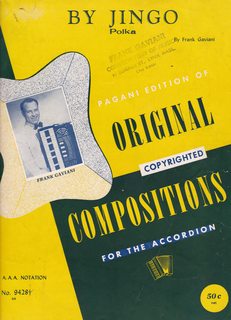 By Jingo (Polka): Original Copyrighted Compositions for the Accordion