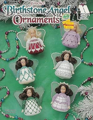 Crochet Birthstone Angel Ornaments (Annie's Attic # 871212)