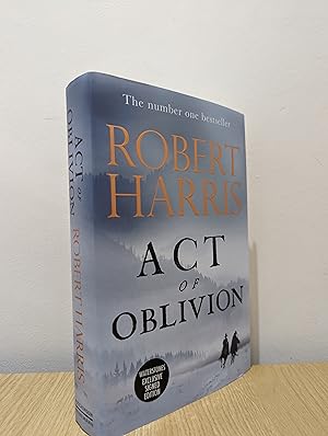 Act of Oblivion (Signed First Edition with exclusive ribbon and end papers)