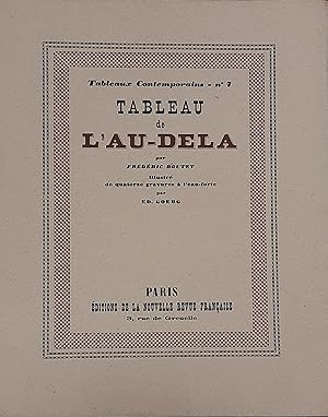 Tableaux contemporains, N° 7. Tableau de l'Au-Dela. Illustré de quatorze gravures à l'eau-forte p...