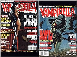 Vampirella Comics Magazine #1 and #2, October 2003, and 2003 undated