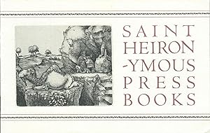 Saint Heironymous Press Books