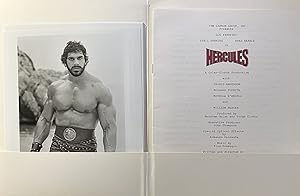 A Promotional Press Kit for the 1983 Science Fantasy Adventure Film Hercules