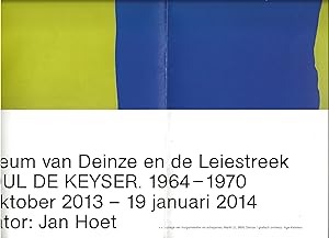 Raoul De Keyser 1964-1970 (poster)
