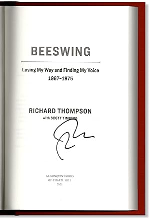 Beeswing: Losing My Way and Finding My Voice 1967-1975.