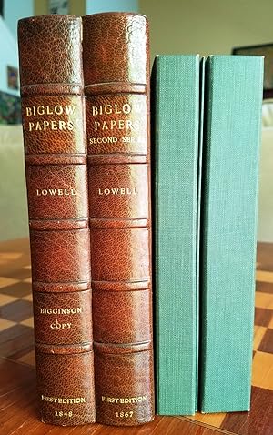 MELIBOEUS-HIPPONAX. THE BIGELOW PAPERS together with MELIBOEUS-HIPPONAX. THE BIGELOW PAPERS. Seco...