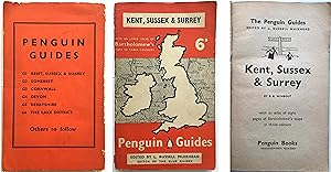 Kent, Sussex & Surrey. Famous Penguin 6d Guides Series