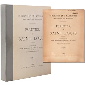 PSAUTIER DE SAINT LOUIS. Reproduction des 86 Miniatures du Manuscrit Latin 10526 de la Bibliotheq...
