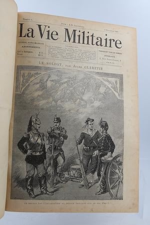La Vie militaire. Tête de collection du n°1 du 5 novembre 1887 au n°61 du 29 décembre 1888