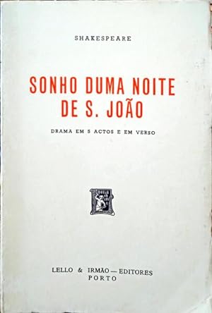 SONHO DUMA NOITE DE S. JOÃO.