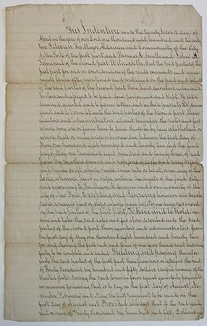 THIS INDENTURE MADE THE TWENTY SECOND DAY OF APRIL IN THE YEAR OF OUR LORD [1822] BETWEEN THE MAY...