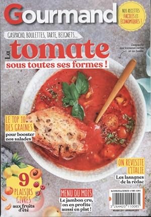 Gourmand n?480 : La tomate sous toutes ses formes - Collectif