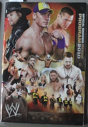 WWE Official Souvenir Program 2010 John Cena The Undertaker Triple H (wrestling)