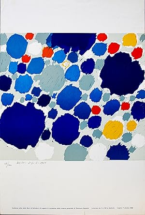 SALVATORE ESPOSITO: original lithograph signed by the artist - 39/100 edition, 34 x 53 cm LITHOGRAPH