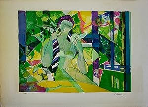 CAMILLE HILAIRE: original lithograph signed by the artist - 69/175 edition, 56 x 75 cm LITHOGRAPH