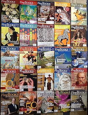 FINE BOOKS & COLLECTIONS - CONSECUTIVE RUN OF 26 ISSUES, SEPT/OCT, 2004 - NOV/DEC, 2008 (#11 - #36)