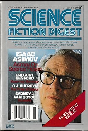 Science Fiction Digest - Premiere Issue - October/ November 1981