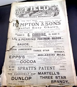 The Field. The Country Gentleman's Newspaper. Single issue for 4th November 1905. Wrappers.