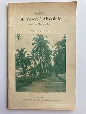 A travers l'Abyssinie