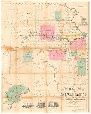 Map of Eastern Kansas