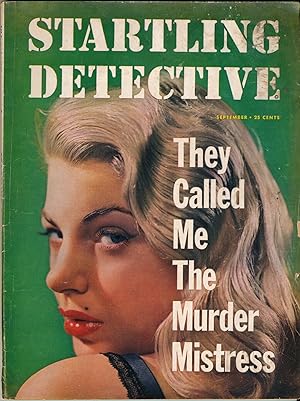 Startling Detective (Vintage crime magazine, Barbara Nichols cover, 1951)